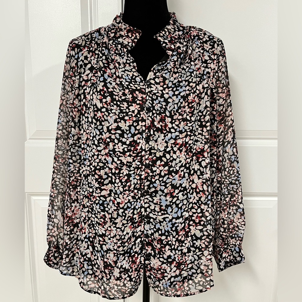Jones New York Button Down Blouse